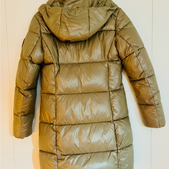 Animal Olive Green Women's Puffer Jacket - Picture 2 of 7